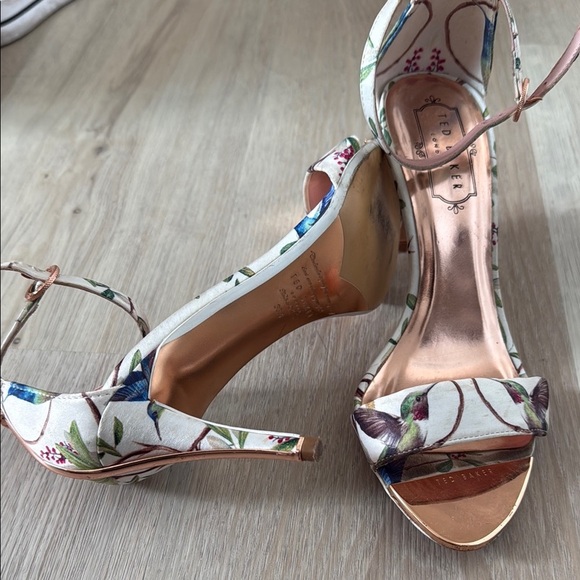 Ted Baker Floral Heels - Picture 3 of 3